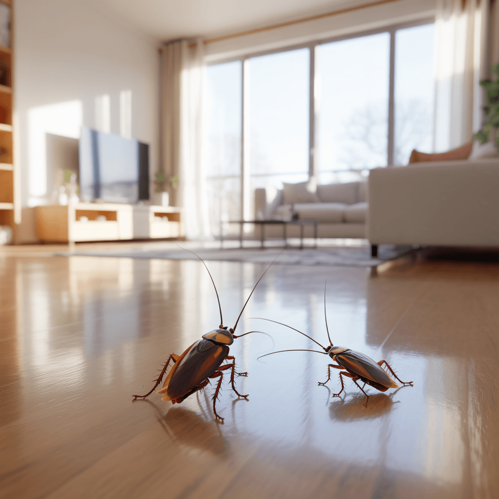 kártevők elszaporodása csótányok