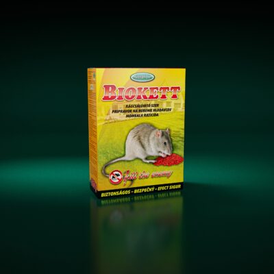 BIOKETT rágcsálóirtó szer (impregnált gabona)