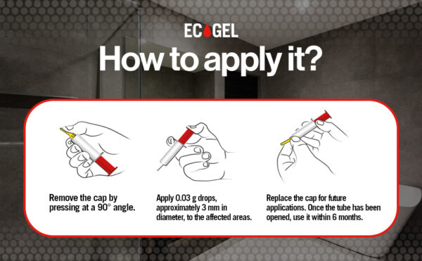 EC Gél csótányirtó fecskendő 10g - Image 6